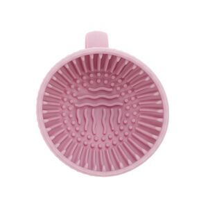 Hand-held Makeup Brush Cleaner Pink